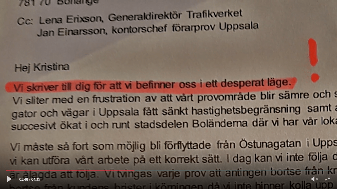 Brev till Generaldirektören